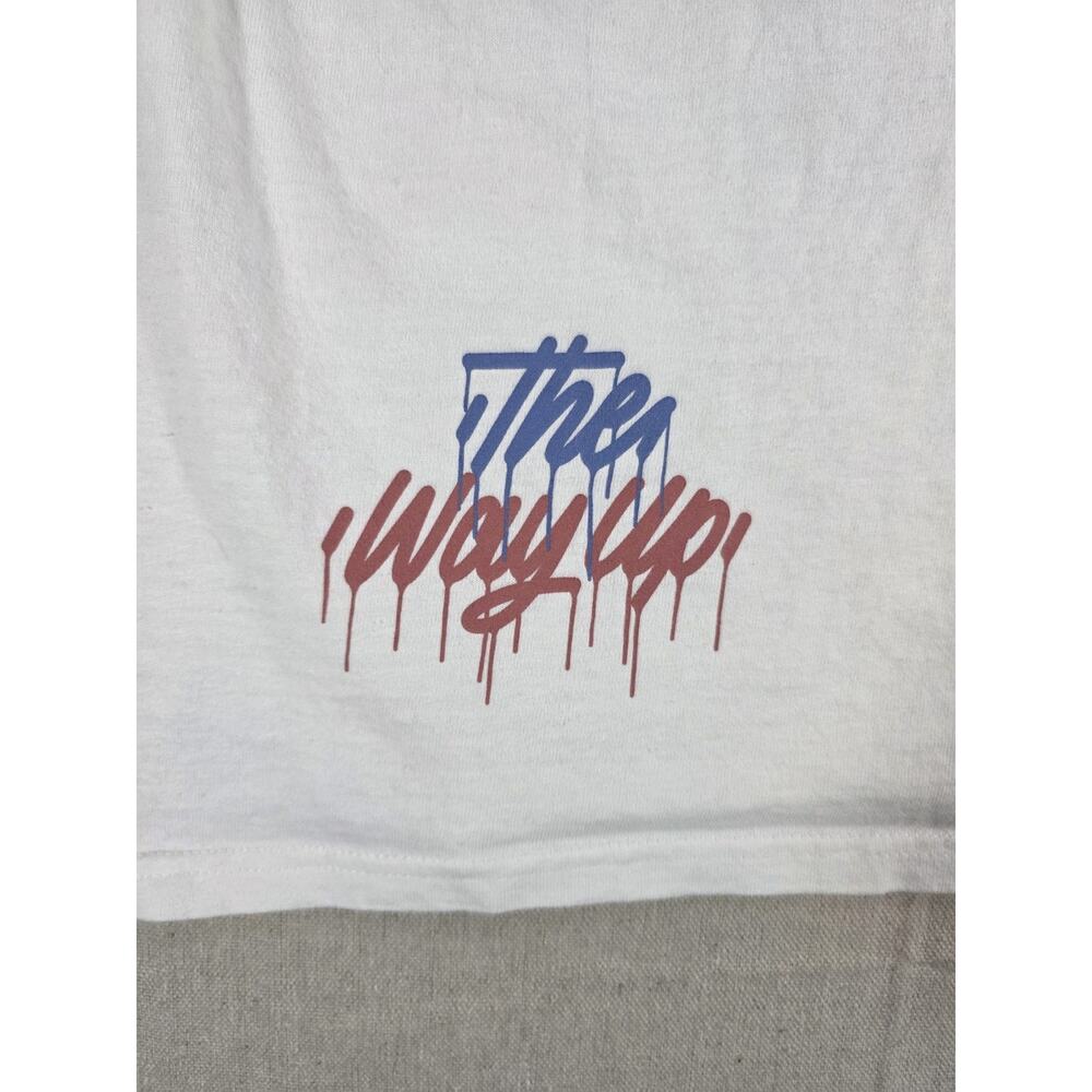 Champion The Way Up Graphic T-Shirt Men's Small White Short Sleeve Crew Neck - Picture 8 of 9